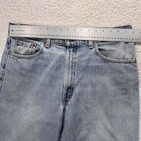 VTG Levi’s 550 Jeans Men’s 38x30 (Actual 37x30) Relaxed Fit Denim USA 90s Grunge - Picture 9 of 14
